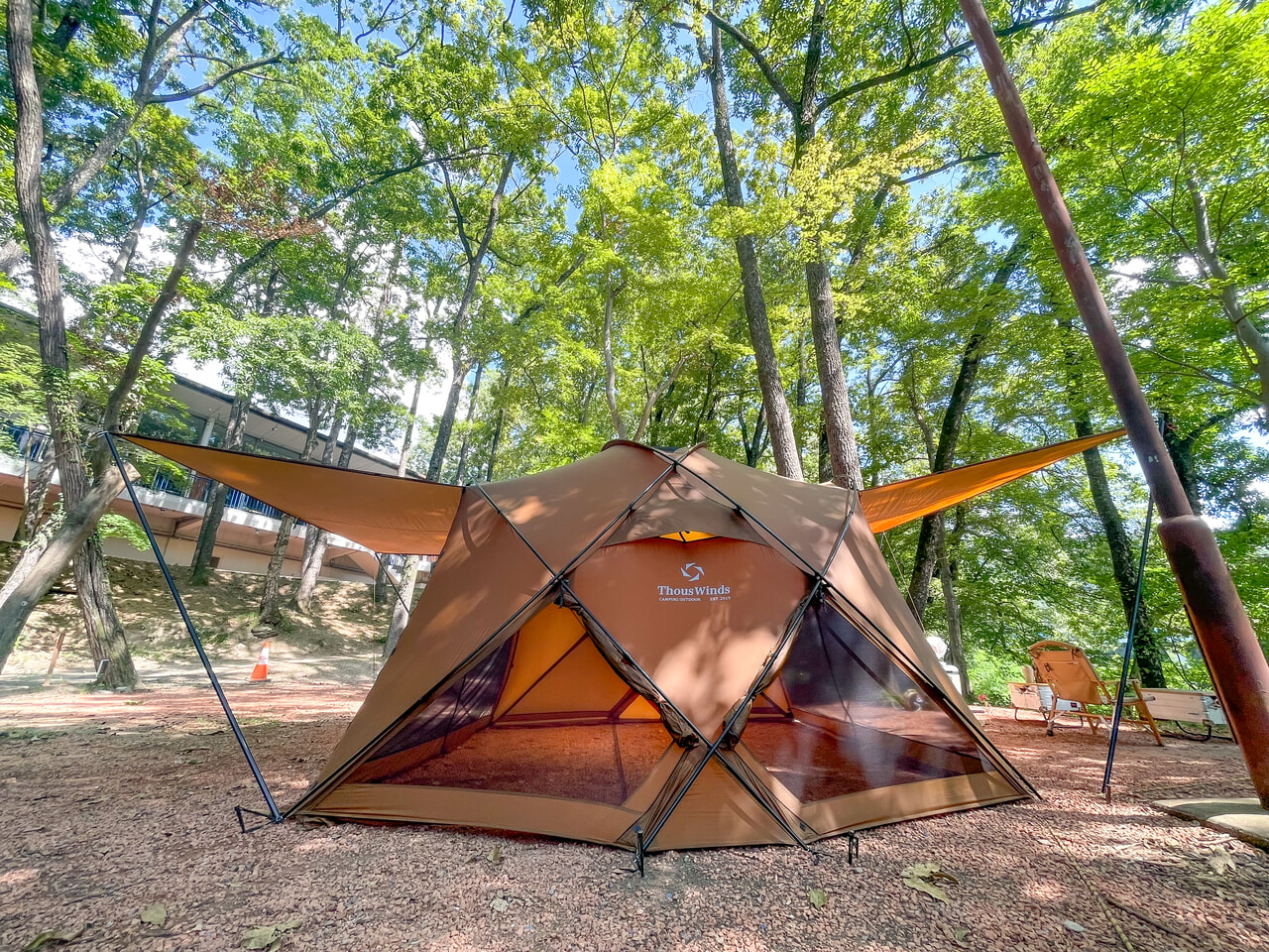 ドームシェルターの完成形はこれ、Thous Winds CANCER TENT 