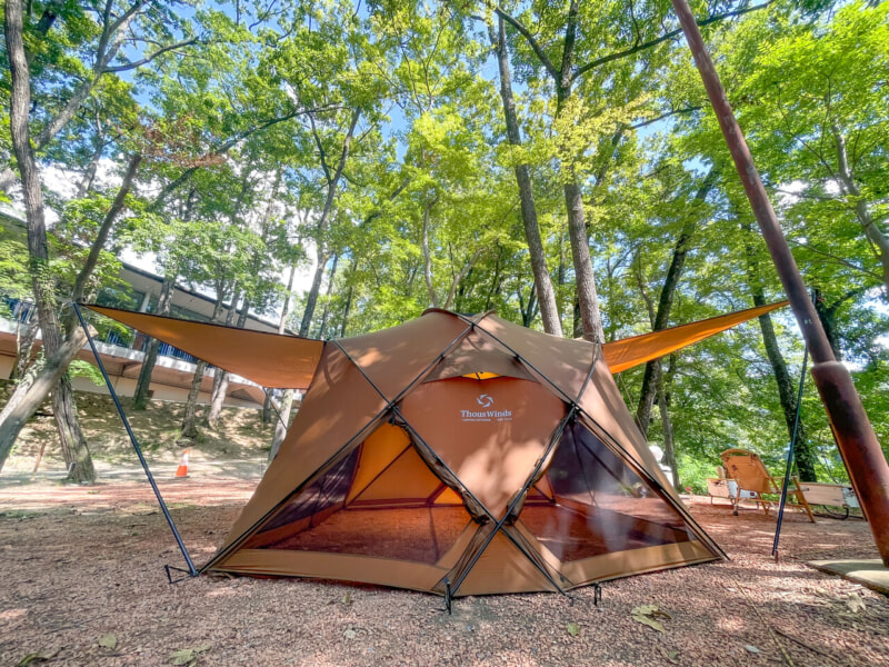 ドームシェルターの完成形はこれ、Thous Winds CANCER TENT (キャンサーテント) レビュー キャンプクエスト
