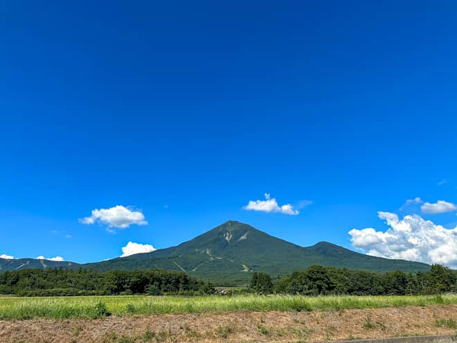 福島県のシンボルの一つとして愛される磐梯山