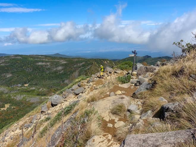 すりばち池方向へ進むと