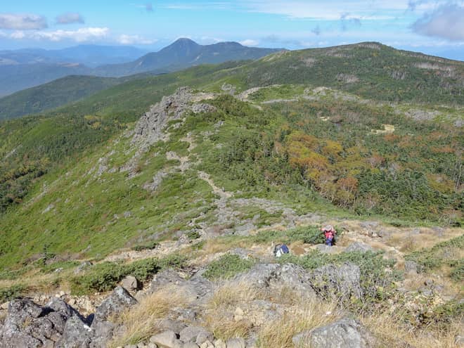 その代わり360度大パノラマの道のりで