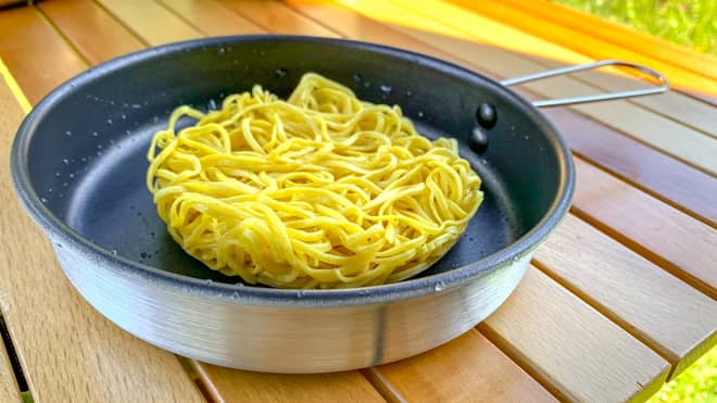 たためるミニパン乾麺