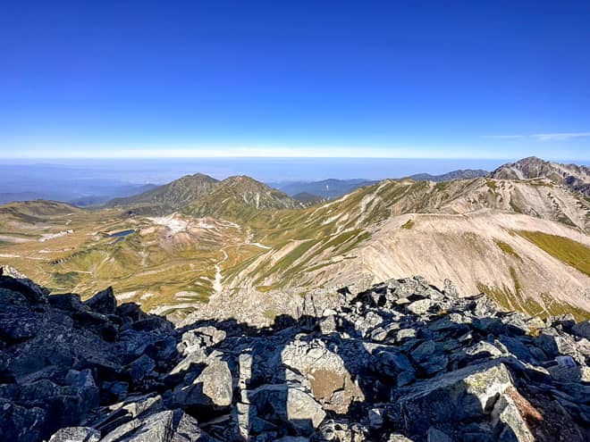 ただただ絶景の山で、山頂からは