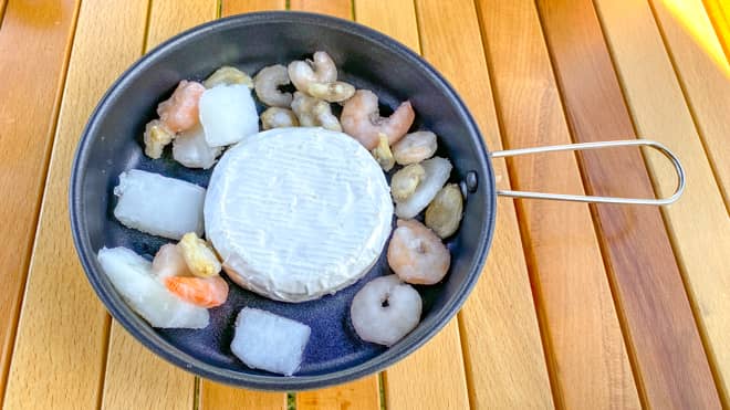 アヒージョたためるミニパン