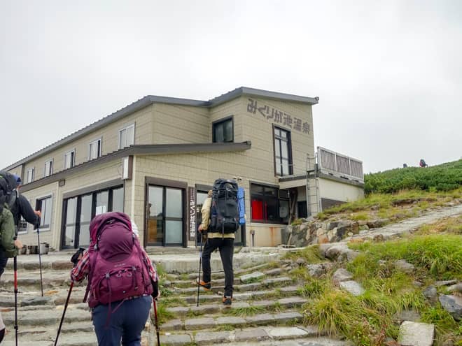 コースタイム上では日帰り登山が可能な難易度ですが