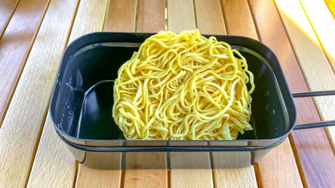 メスティンS乾麺