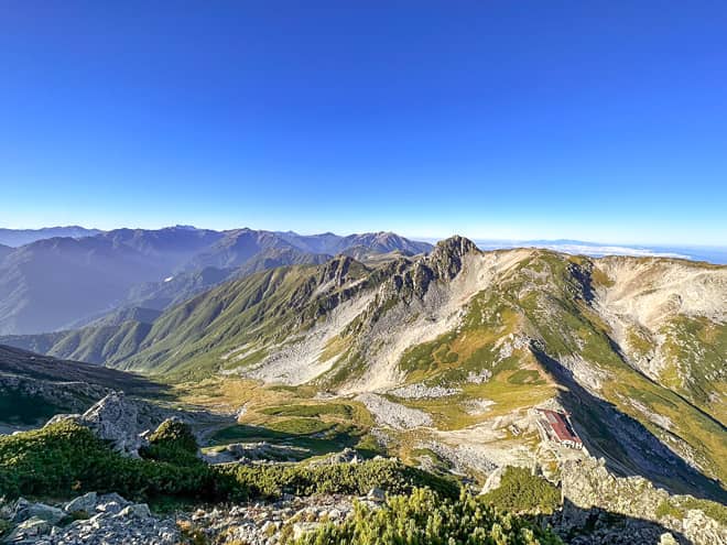 北アルプスの虜になること間違いなしの絶景の山です