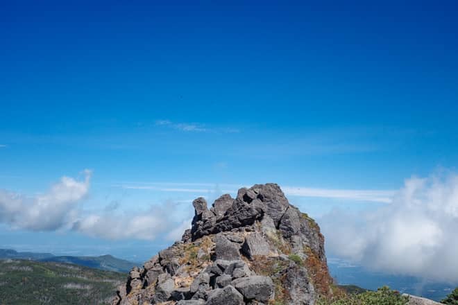 東天狗岳山頂からの景色