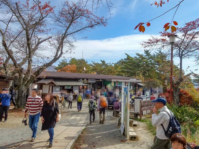 このコースが素敵なところは下山でロープウェイを利用