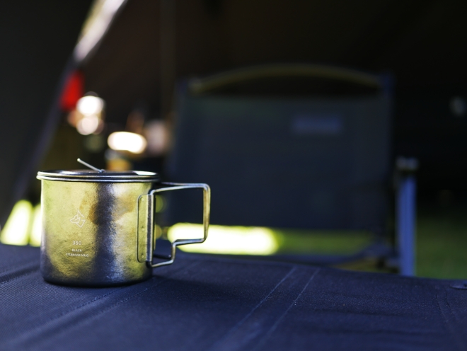 ブラックチタンマグ