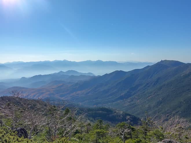 国師ヶ岳のほうがメジャーなので