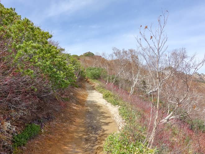 目の前に見える燕山荘が段々と近くなっていくにつれ