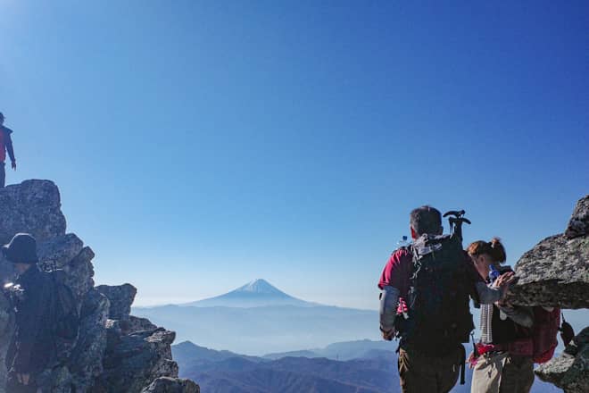 最短コースは初心者にもお勧め!360度大絶景の山