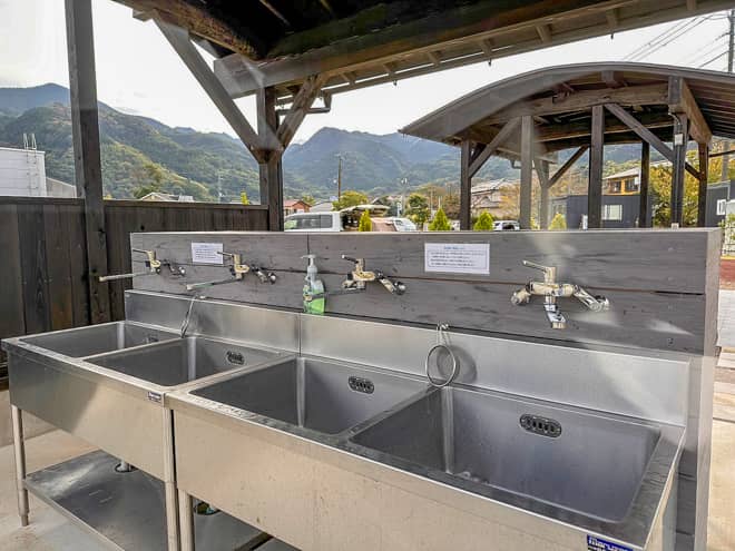 炊事場マリンベース西伊豆