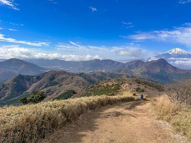 細長く穏やかな山容が特徴で