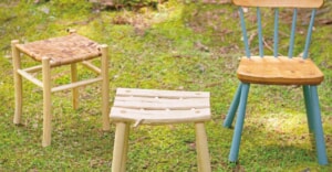 自然木を使ってナチュラルな椅子作りに挑戦！書籍「グリーンウッドワークで椅子を作る」販売中
