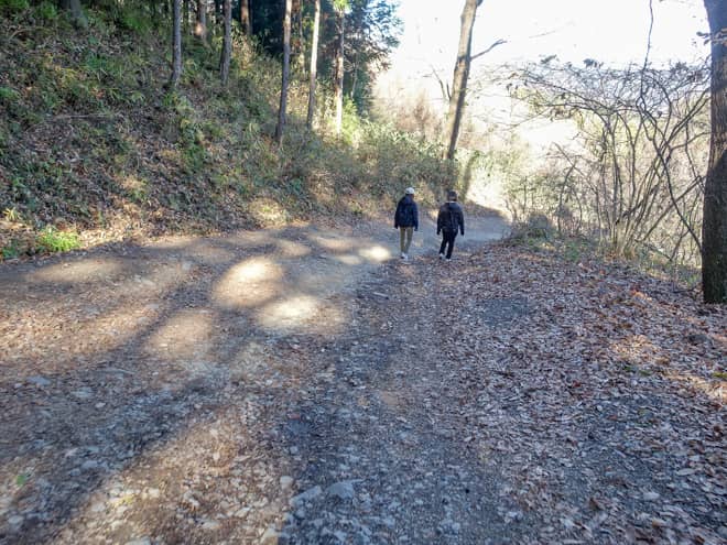 登山道は大変広く、車が通れそうな程です