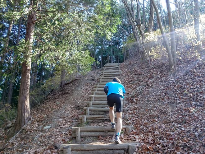 1つ目の階段を登り終わると