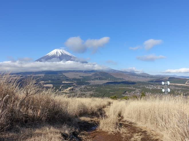 展望台とあって富士山の眺望は最高です