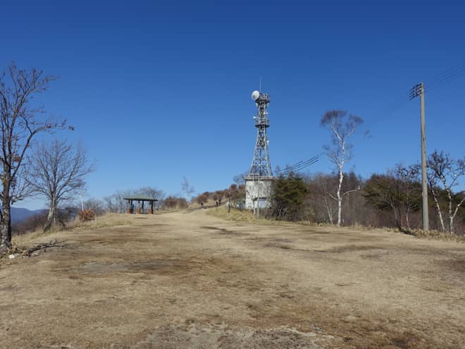 キャンプ場からも360度大パノラマの絶景なので