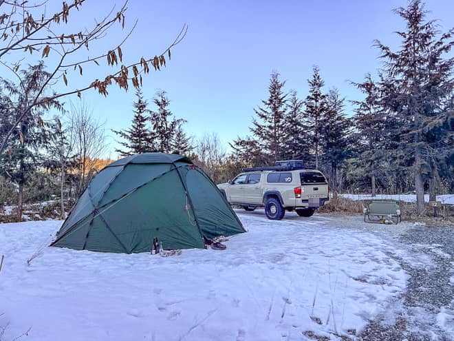 サイトの広さ「八ヶ岳Air-ground」