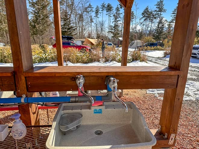 洗い物をする際もルールがあります