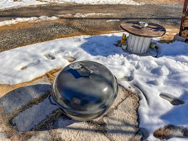 灰捨て場「八ヶ岳Air-ground」