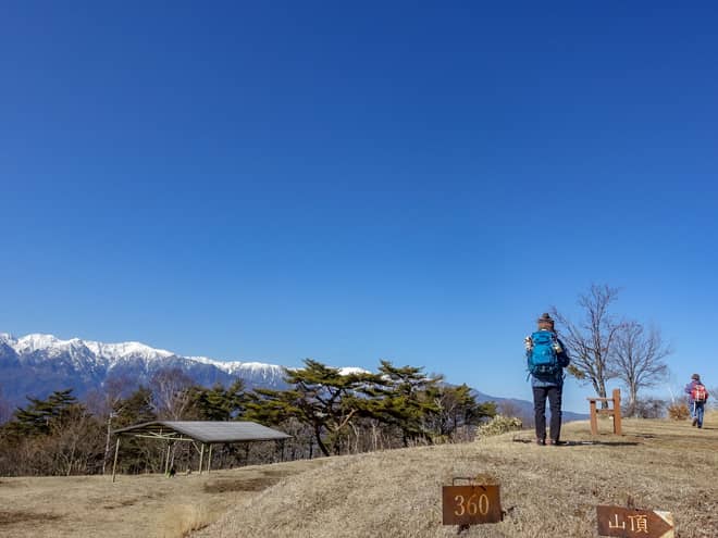 陣馬形山キャンプ場に到着です (2)