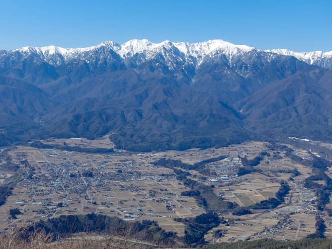 なんといっても、日本で最も大きい谷といわれる伊那谷