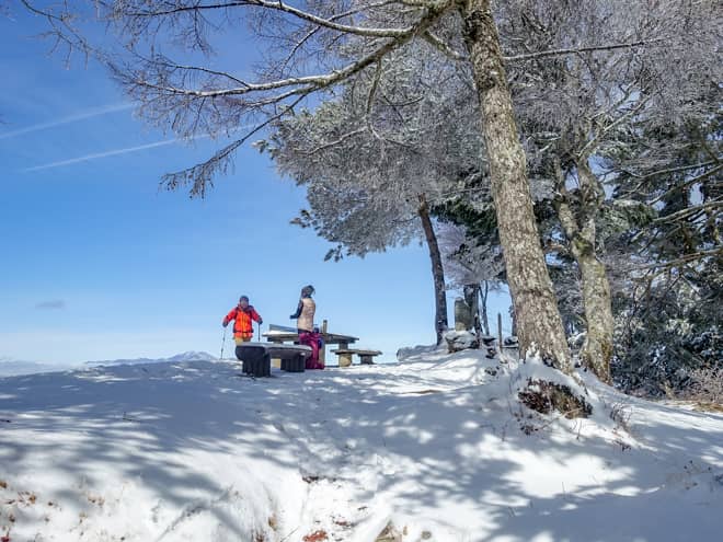 見晴らしの良いこの場所は