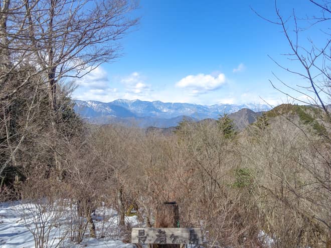 長者ヶ岳山頂からの景色