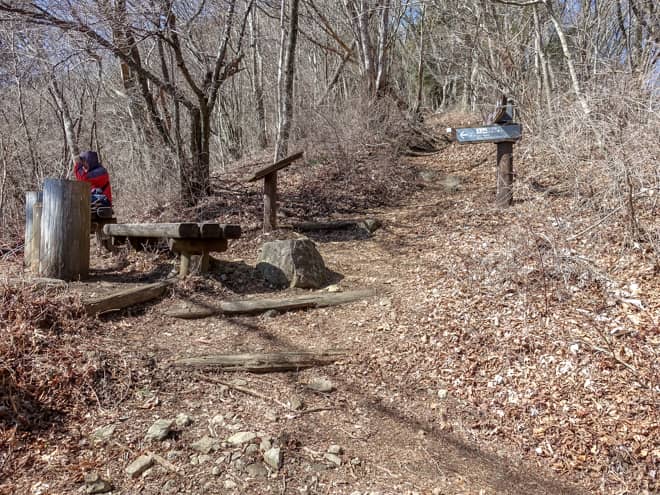 2つ目の展望スポットには、あっという間に到着します