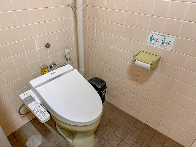 トイレ田貫湖キャンプ場