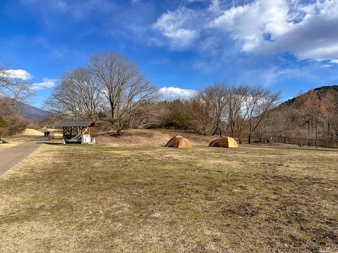 Bサイト 田貫湖キャンプ場