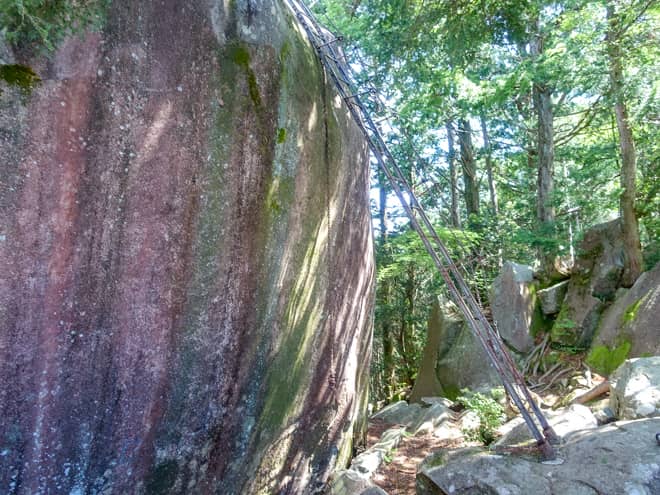 かつて山伏が修行を行っていた