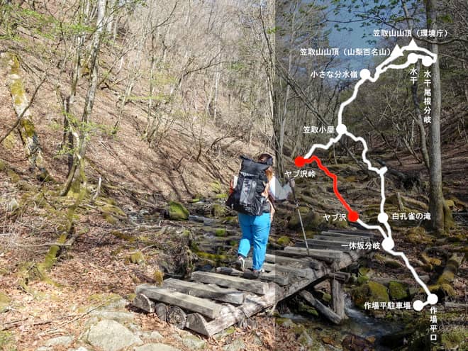ヤブ沢→ヤブ沢峠