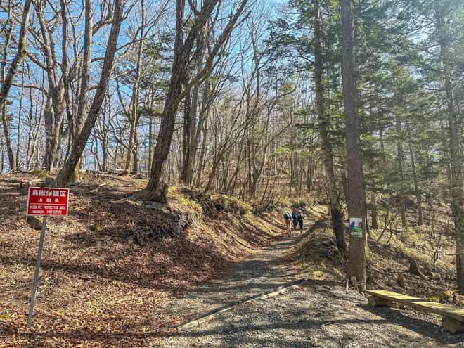 ヤブ沢峠から笠取小屋までは