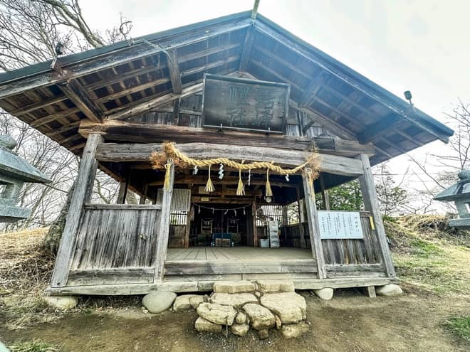 光城山山頂を散策