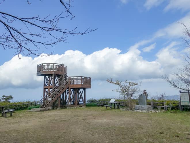 富山山頂は360度パノラマビューです
