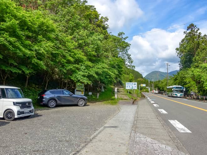 熊野古道歩きの観光客が多い人気スポット