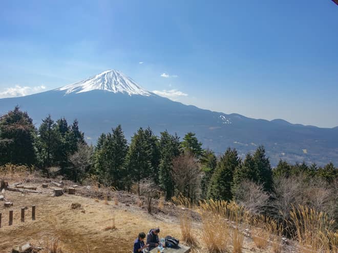 足和田山山頂（五湖台）