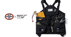 まるで「着るツールボックス」ROOTのコラボベストが収納力抜群でキャンプが捗りそう