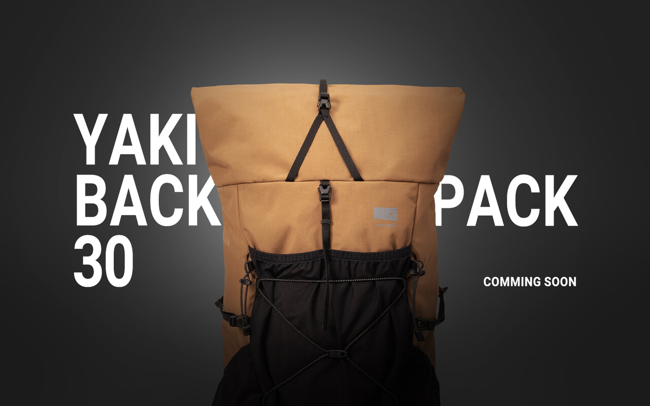 ZEROGRAMの傑作バックパックに新サイズ「YAKI Backpack30」が登場