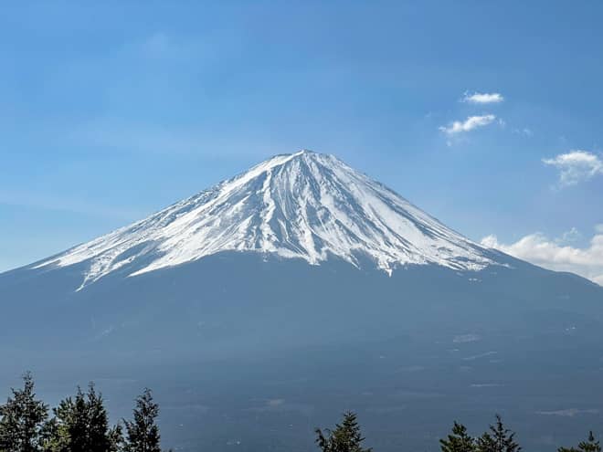 富士山の北側にある山