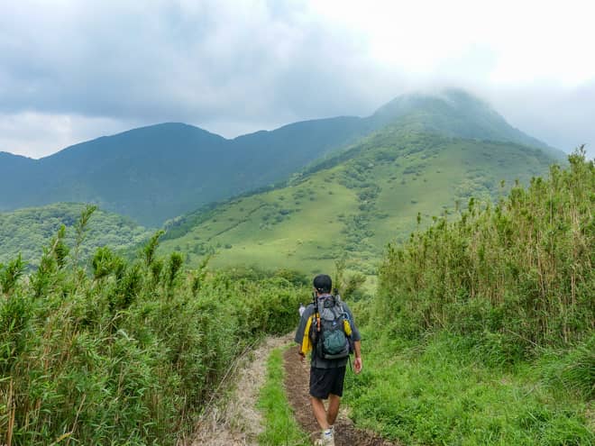 下山をして暫くすると段々と雲が抜けていき