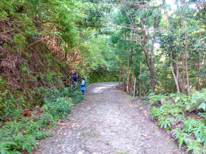 便石林道に到着です
