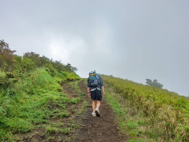 曇り登山で発見できた「楽しいこと」