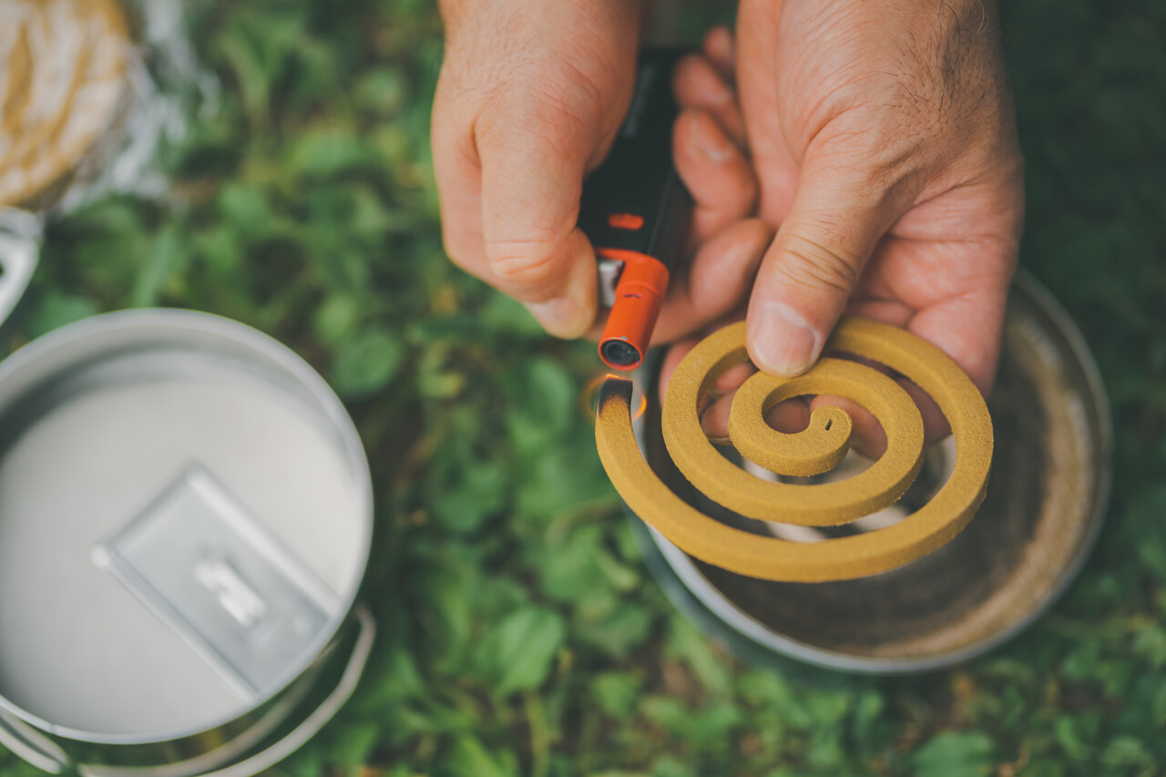 蚊取り線香のイメージ