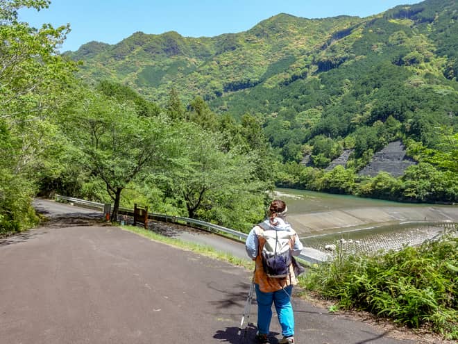 銚子川が見えてきました