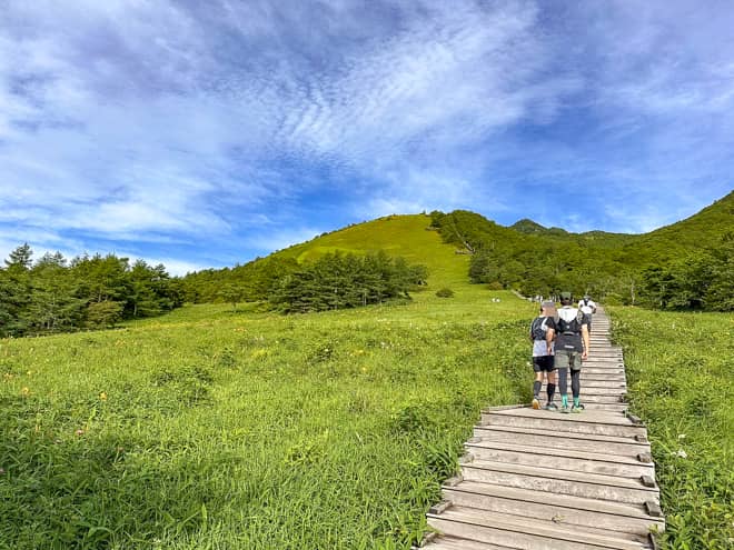 500段目あたりから景色が開けて